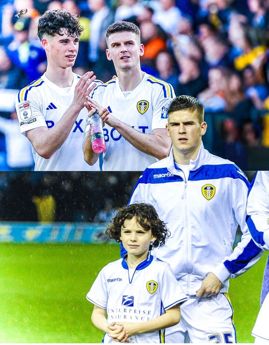 Got to love this 💛💙💛💙 ps does Byram ever age #mot #lufc