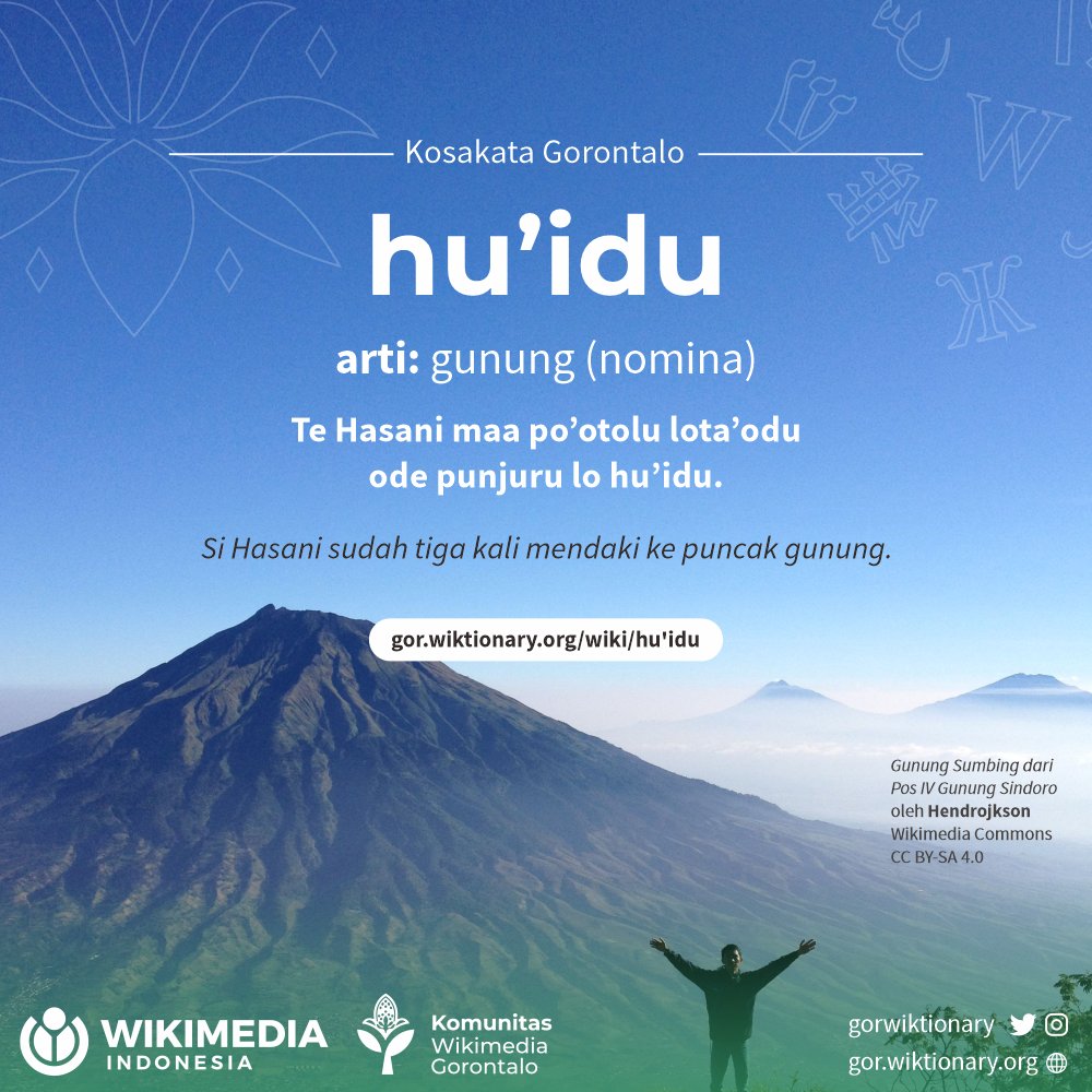 Wikimedia Gorontalo tweet media