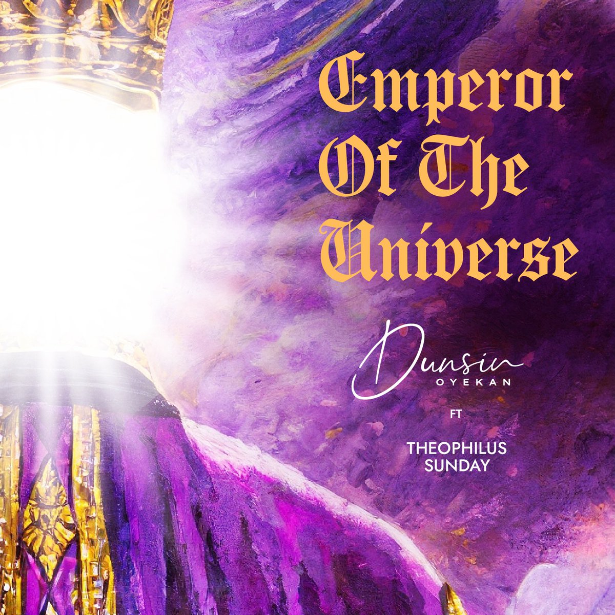 Emperor of the Universe! NOW AVAILABLE ON ALL DIGITAL PLATFORMS! An ode to The Uncreated Creator Our Lord, our Master Our Sovereign King You alone deserve and is worthy of our praise This sound will make you gaze intently into heaven. It will make you pray!