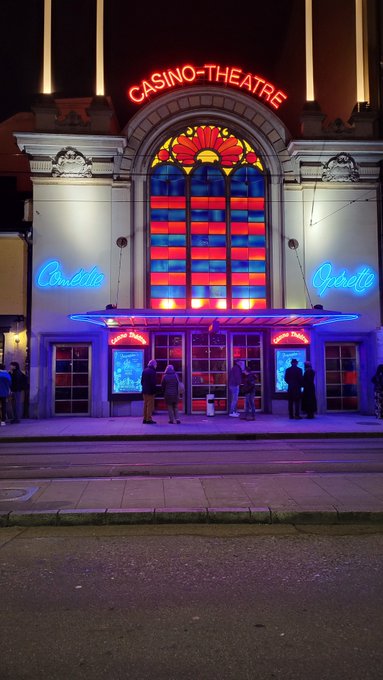 Poupoupidou au th&eacute;&acirc;tre de Carouge Super spectacle Bonne soir&eacute;e les coquins 😘 https://t.co/bpfeNJAl8s