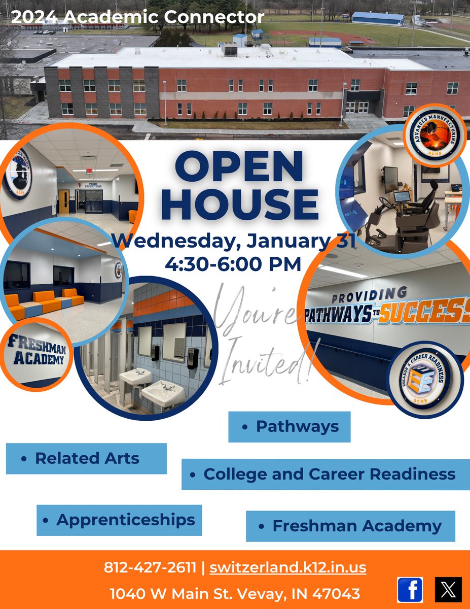 Such an exciting time to be a Pacer! Please join us as we open our new academic connector this Wednesday, January 31 4:30 PM-6:00 PM. #providingpathways #PacerPride