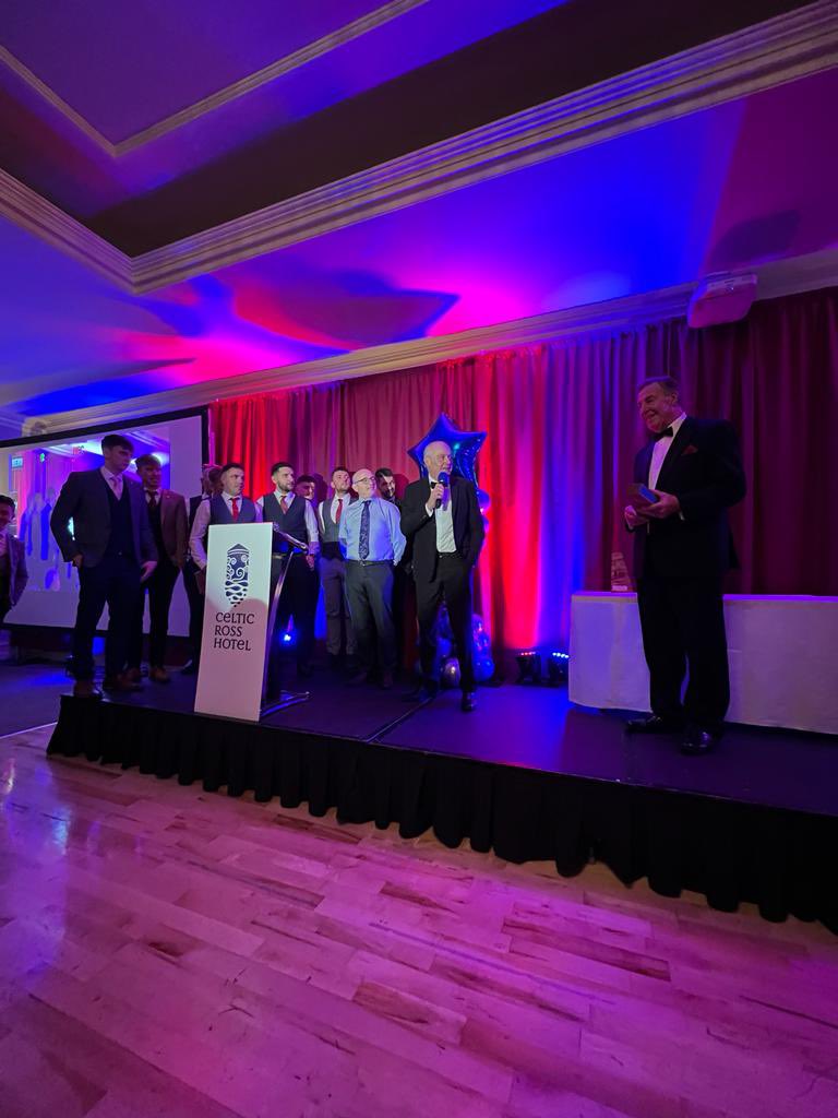 Congratulations to Newcestown GAA Club <a href="/CelticRossHotel/">Celtic Ross Hotel</a> #WestCorkSportsStar Special Achievement Award 2023! Club chairman Sean Dinneen accepting the award on behalf of the club <a href="/SouthernStarIRL/">The Southern Star</a> <a href="/C103Cork/">C103</a>