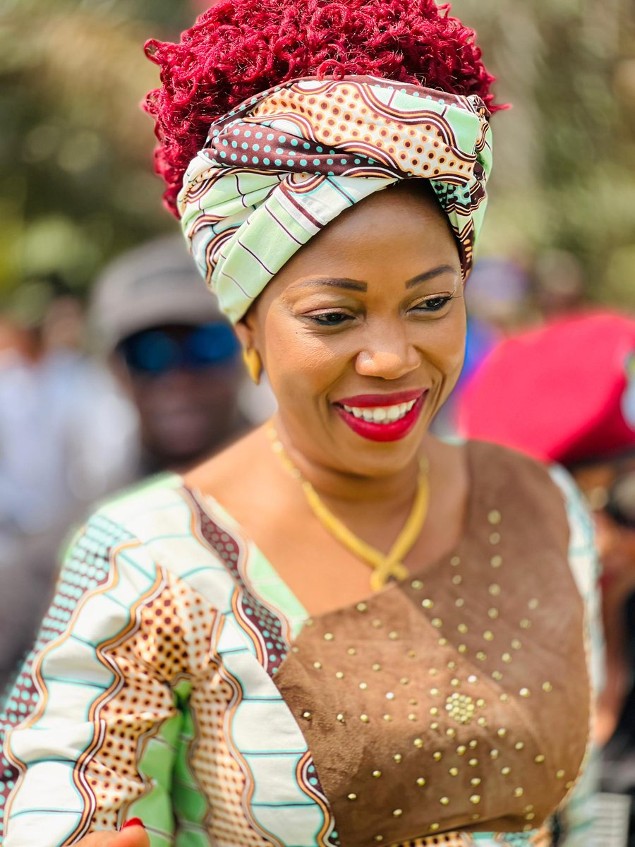First Lady Fatima Maada Bio tweet media