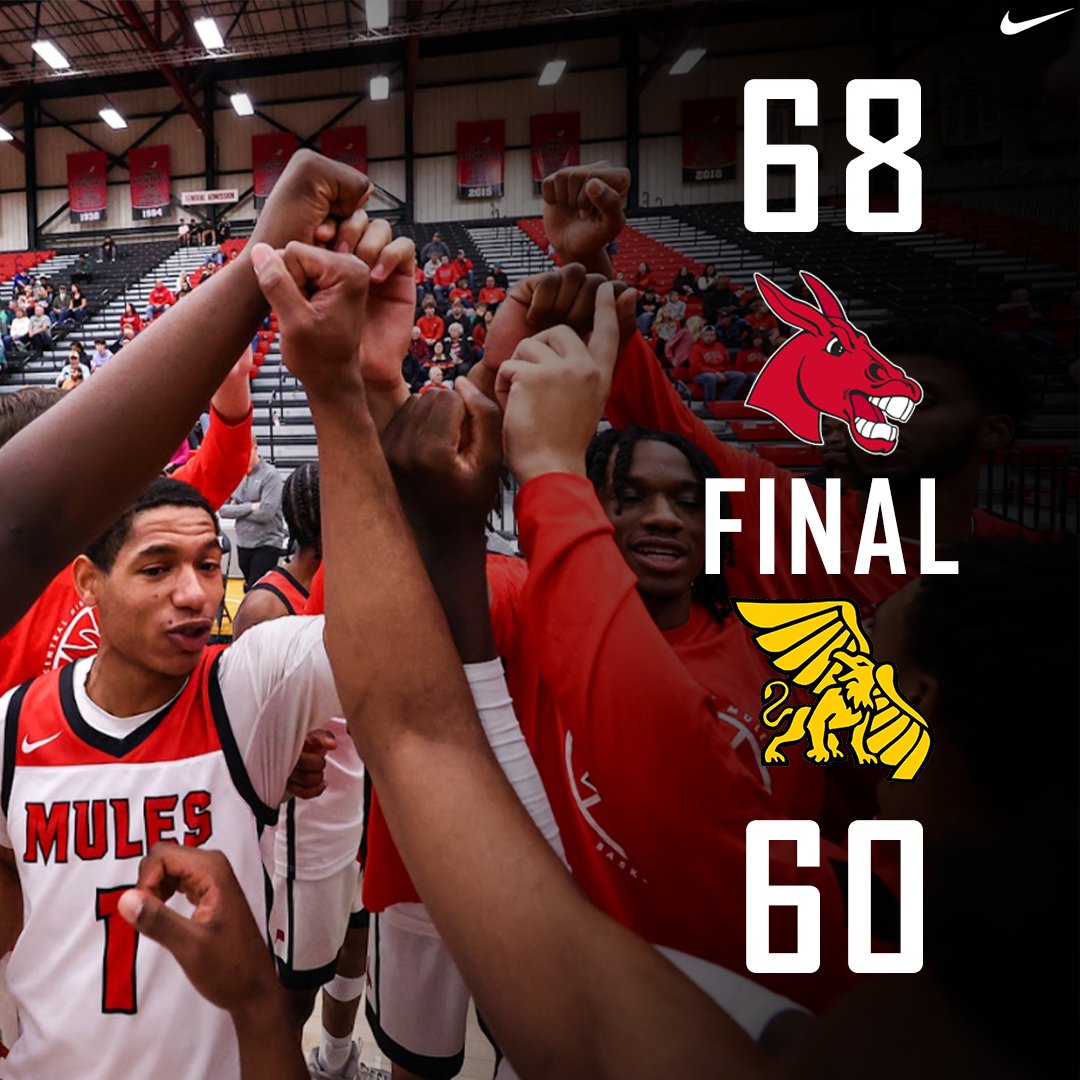UCMMBB's tweet photo. FINAL | MULES 6⃣8⃣ , #22 Griffons 60

Jalen Knott led UCM with a game-high 1⃣7⃣ points, Yafet Haile had a career-high 16 points!

#teamUCM x #MuleBall https://t.co/iK5Vhf7qzD