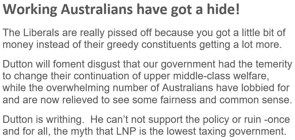 cadcow's tweet image. #S3TC should be the political death for Peter Dutton
He has no clue how to handle it

In fact, could there be anybody worse to attempt the resurrection of LNP at this moment in time?  #Libspill