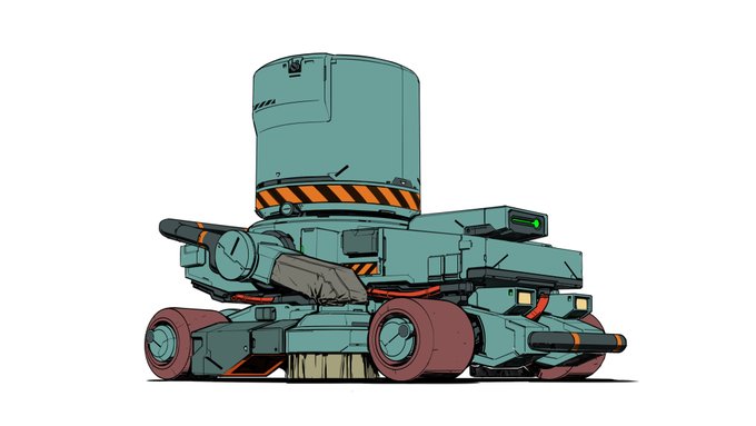 「シンプルな背景 戦車」のTwitter画像/イラスト(新着)