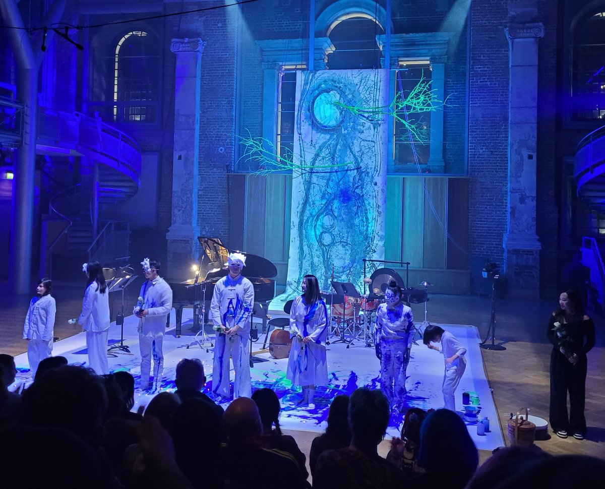A privilege to be at <a href="/lsostlukes/">LSO St Luke's</a> associate artist @tangramsounds immersive 5th anniversary reflecting on climate change. A fab performance artwork created by <a href="/xierongart/">Xie Rong</a> in response to Crumb's Voice of the Whale plus exciting music/composers transcending Chinese/Western culture.