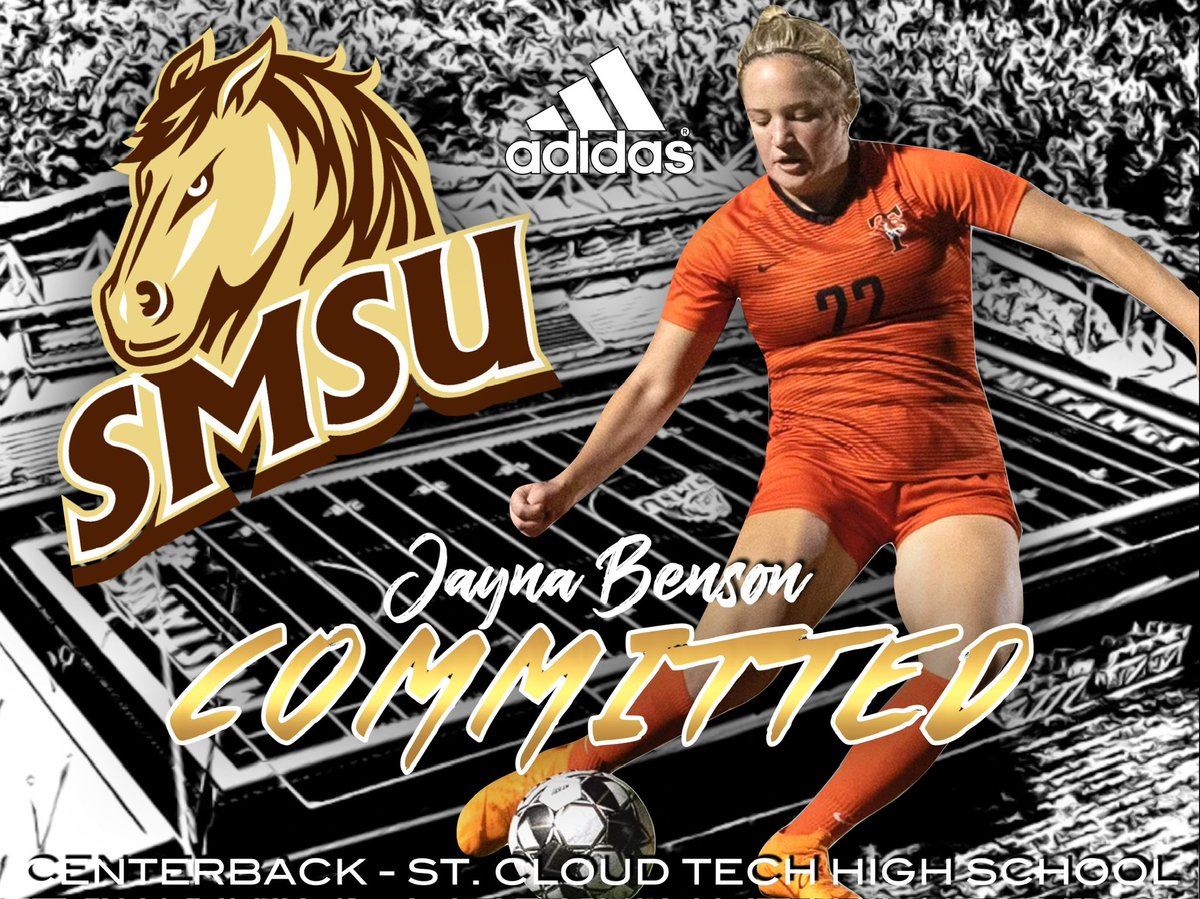 I’m so excited to announce my commitment to continue my academic and soccer career at Southwest Minnesota State University! I want to thank my coaches, friends, and family along the way for supporting me! Let’s Ride!