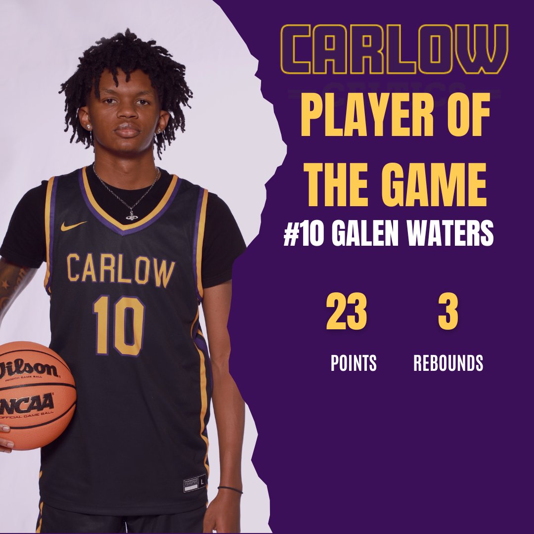 Great conference win for your Celtics today‼️ #10 Galen Waters lead all scorers with 23 points along side 3 rebounds 🟣🟡⚫️ Theres a party on 5th Ave 🥳
#devoted #allin #goceltics