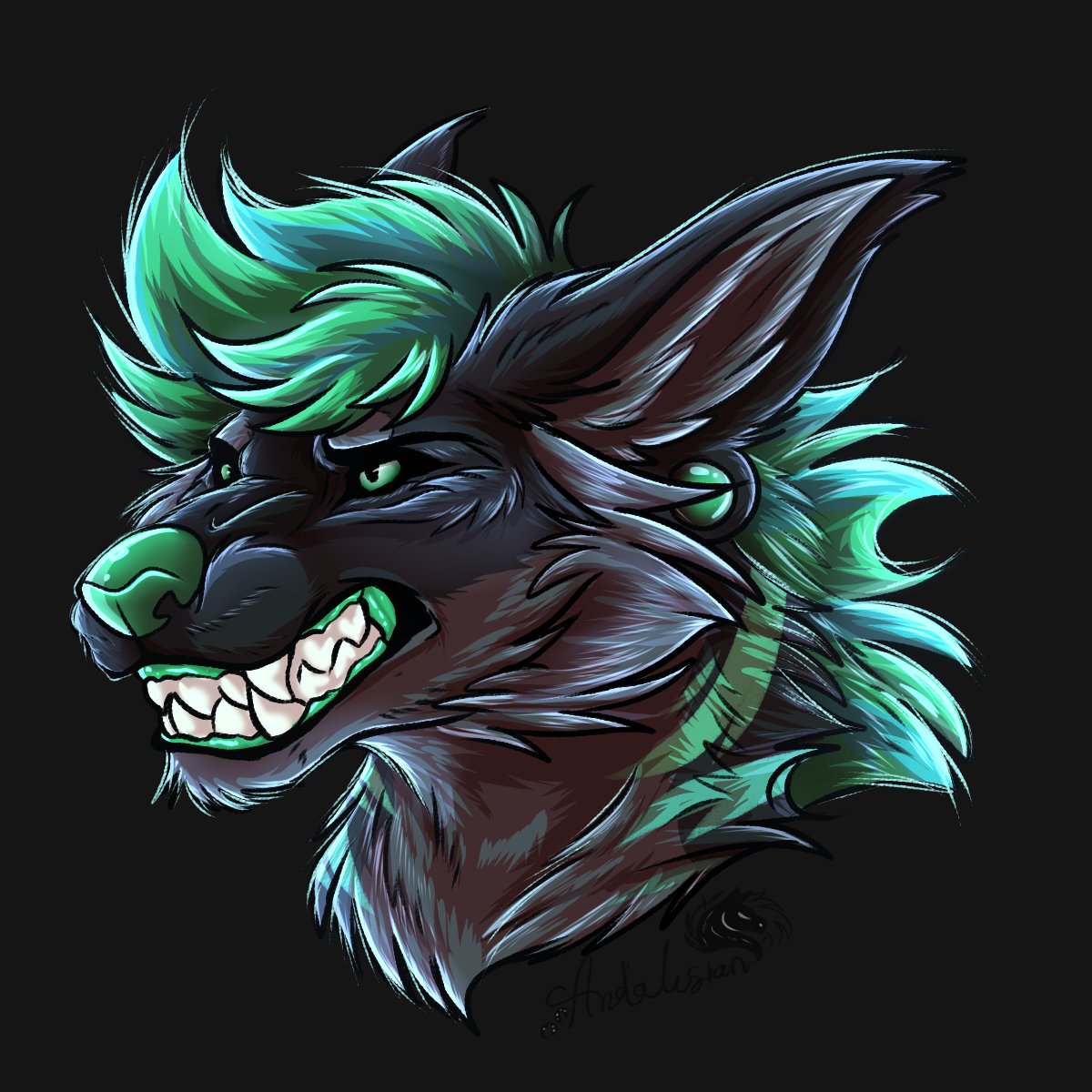 Sarofiii's tweet photo. Comisión headshot fullcolor 
@lobkaroo_fur https://t.co/V7MIeGyLPz