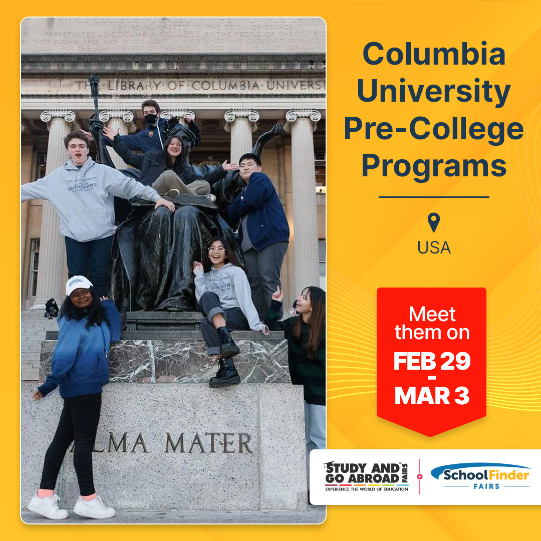 studygoabroad's tweet image. Columbia University, New York 🇺🇸, offers pre-college Programs to students in grades 9-12 to give them a taste of academic life at an Ivy League institution. Meet them at #SAGA2024 to learn more.   

precollege.sps.columbia.edu

#studyusa #precollegeprograms #studynewyork