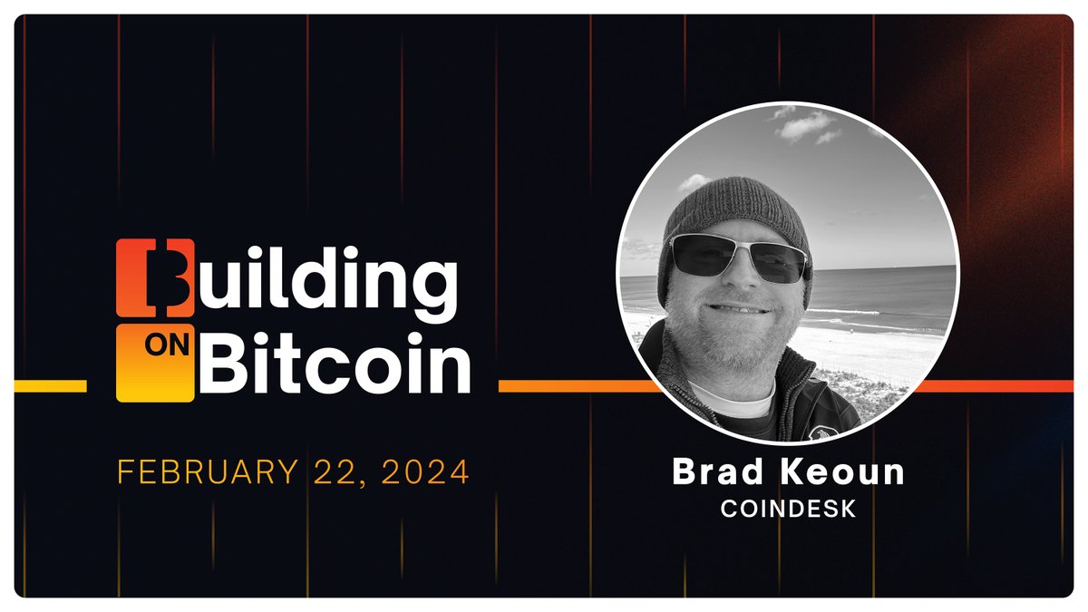 I will be speaking at the Building on Bitcoin virtual summit on Feb. 22... Looks to be good discussion re what Bitcoin devs are up to, Ordinals, Bitcoin Layer 2s: bitcoinunleashed.org/feb-22 #BitcoinBuilders $BTC