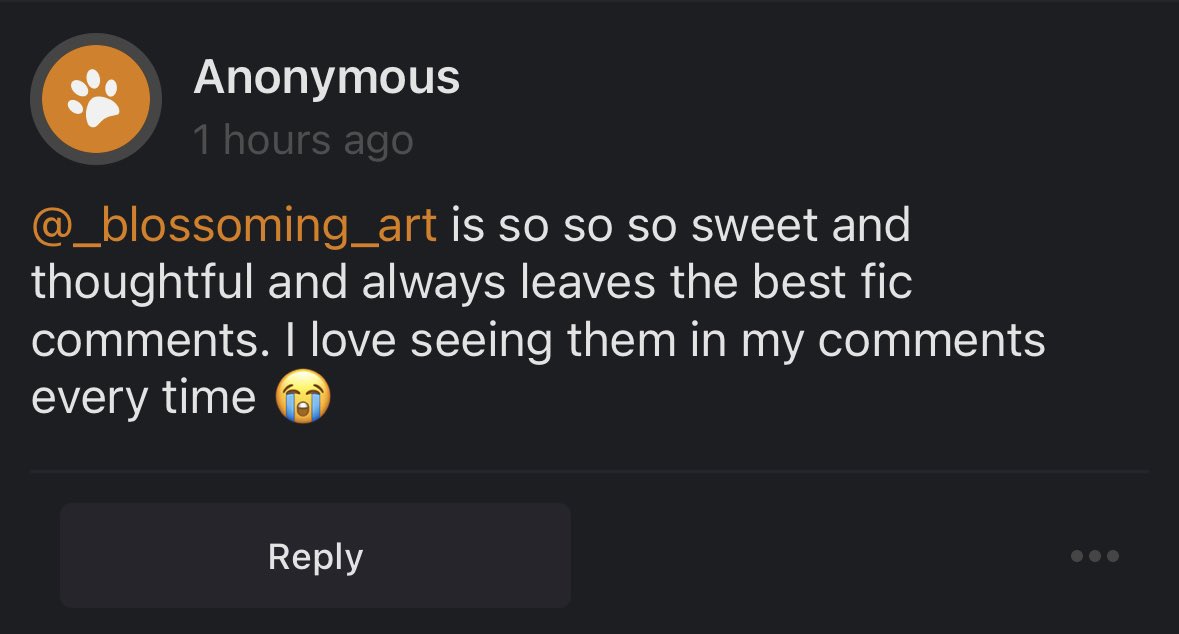 PositiveLasso's tweet image. People that leave the best fic comments deserve to be protected. For real!!! @_blossoming_art 💚🥳🤗