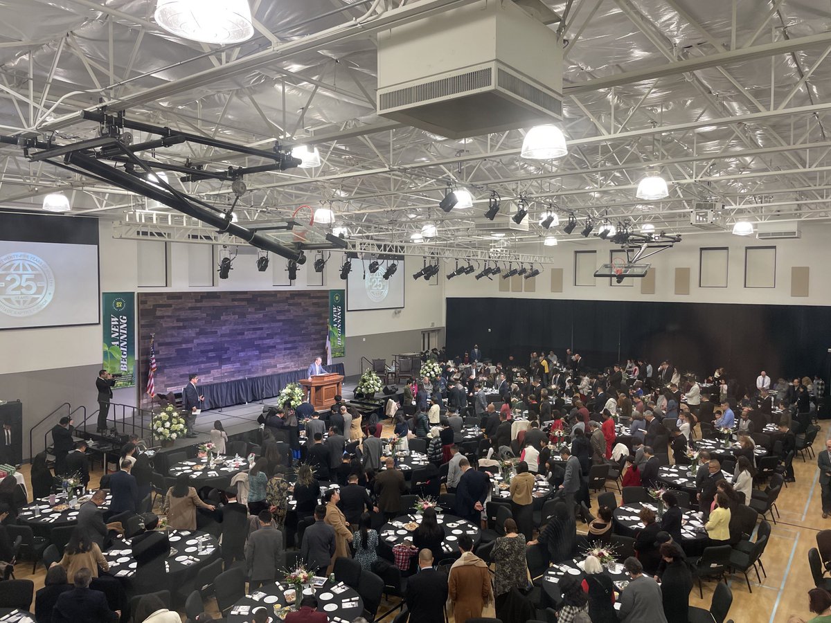 Thanking the Lord together as a church family for 25 years. This is the Lord’s doing. It is marvelous in our eyes