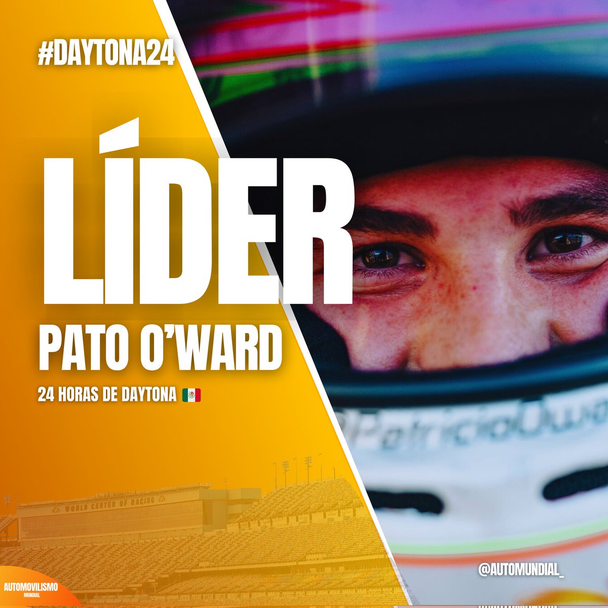 Pato O‘Ward más líder que nunca en #Daytona24 😍🇲🇽

El mexicano lidera por más de 38 segundos en Daytona. Imparable.

#Pato #PatoOward