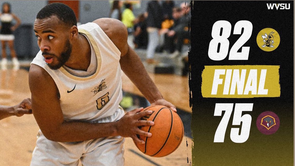 Anthony Pittman led the Yellow Jackets with a career high 34 points over  Charleston. Nate Mims and Mahzi Thames both helped aid the offense  adding 12 points each. West Liberty on Wednesday!
