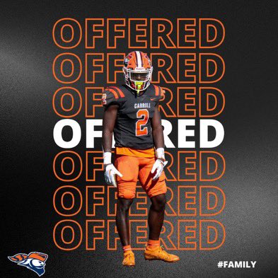 I’ve been blessed to receive a offer from Carroll University!! 🧡 #GOPIOS <a href="/piofootball/">Carroll U Football</a> <a href="/carrollu/">Carroll University</a> <a href="/CoachHolleyCU/">Garren Holley</a> <a href="/DuBourgFootball/">Bishop DuBourg/Hancock Football</a> <a href="/CoachMasters55/">Chad Masters 🏈 🏴‍☠️</a>
