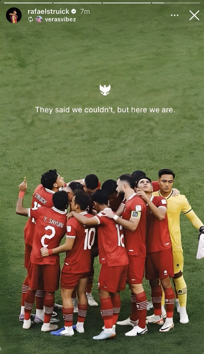 garagarabola_'s tweet photo. 🫶🇮🇩
#TimnasDay https://t.co/pzhAv1hWS7