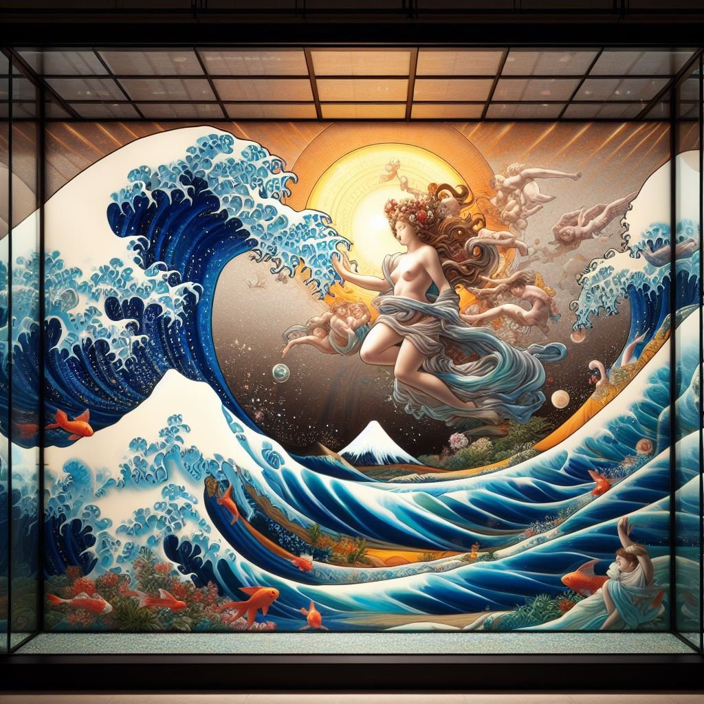 Hokusai in DALL-E3
#dalle3 #japaneseart #artoftheday #dalle3japan #dalle3challenge