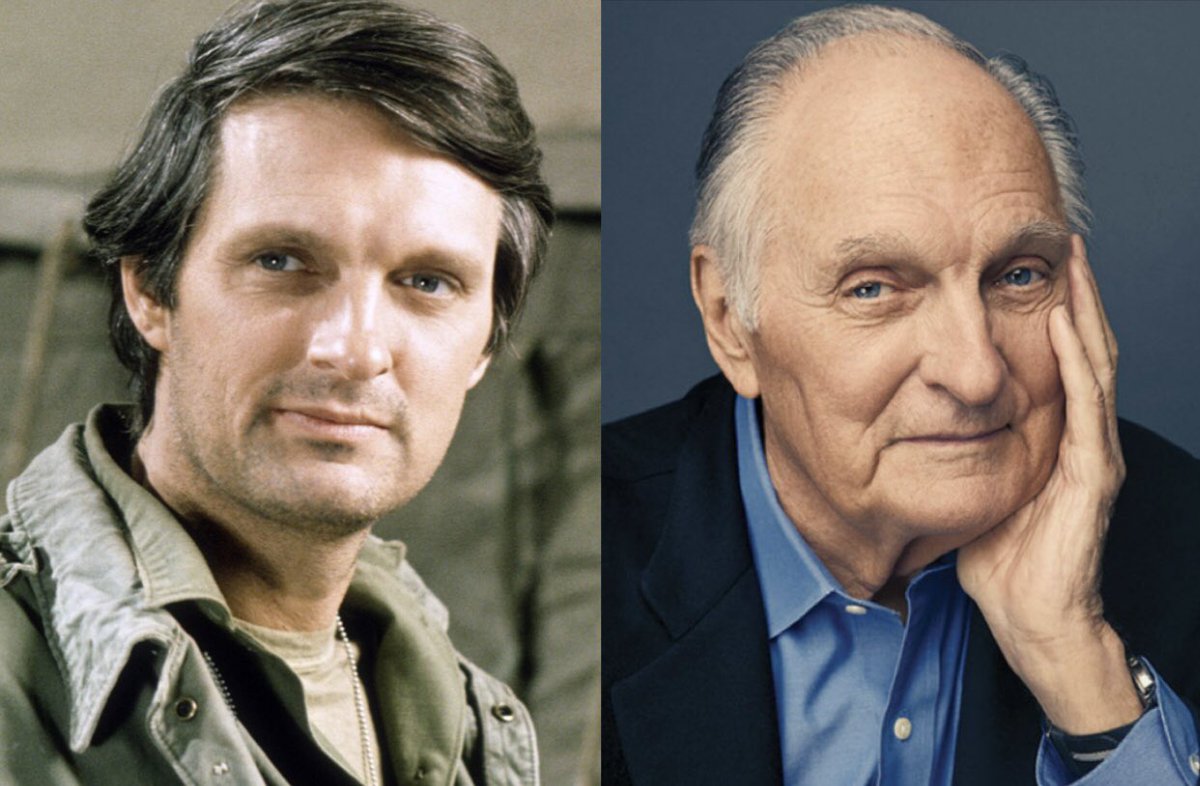 88 wiosen- Alphonso Joseph D'Abruzzo, bardziej znany wszystkim jako Alan Alda. Zdrowia i wytrwałości w chorobie 🥹💜

Jeden z moich pierwszych crush'ów serialowych 🥰😍

#happybirthday #alanalda   #mash4077th #hawkeyepierce #mashfamily