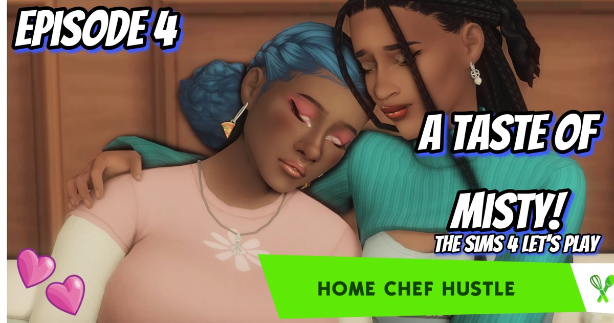 NEW VIDEO! LOVE DAY EPISODE <3 (link below)
#thesims4 #thesims4letsplay #homechefhustle