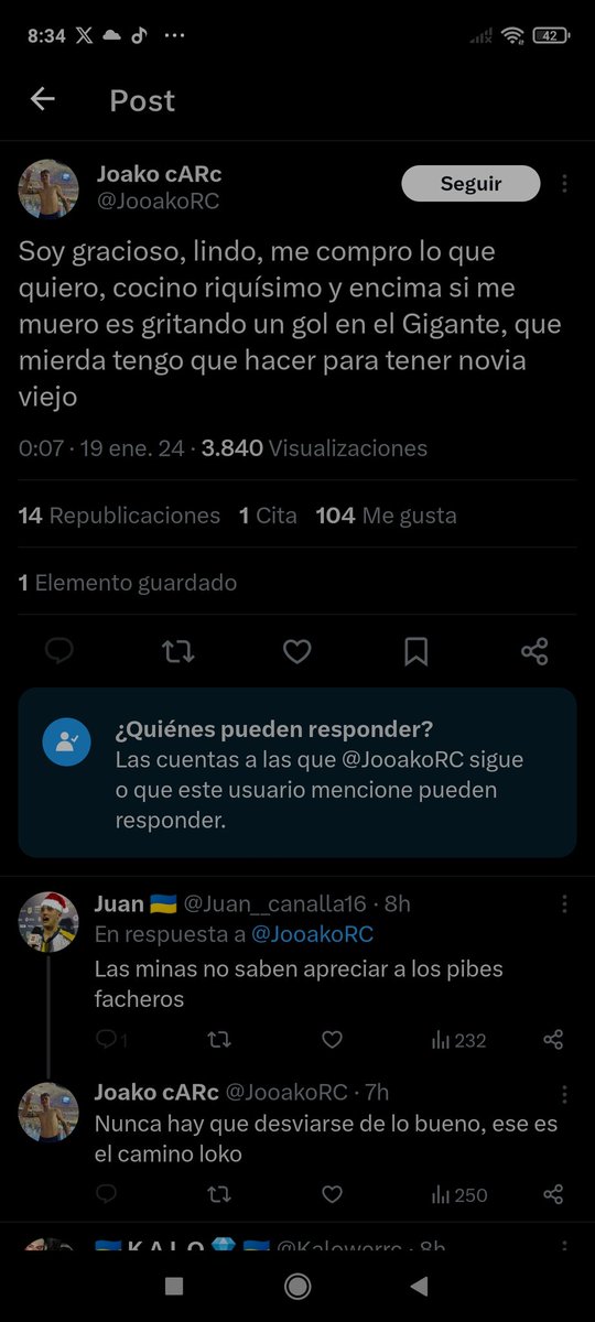 Pobre pibe una concha urgente
