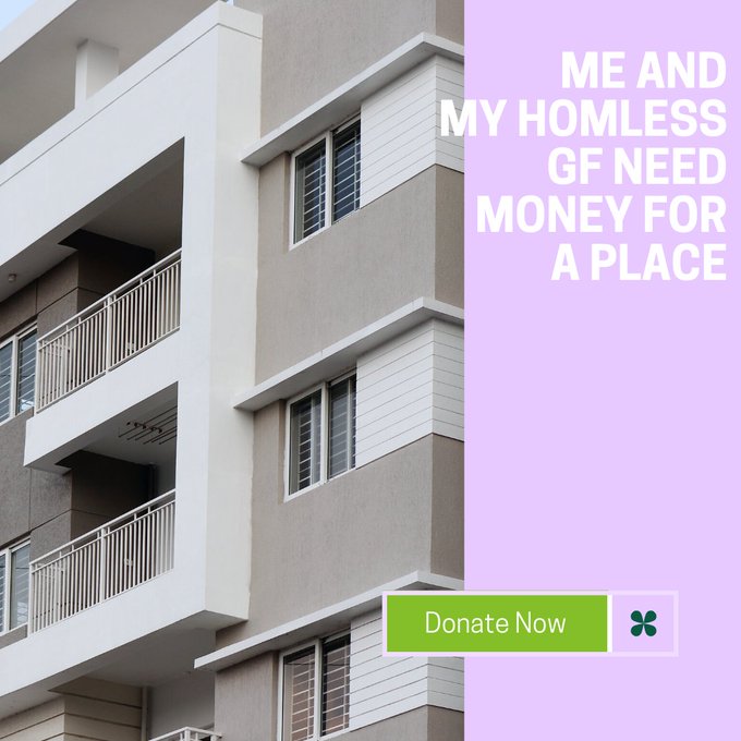 please and donate to our cause  https://t.co/nuGBue7CZ1  #GoFundMe #help #Homeless #MONEY #moneyhelp<a href="/tag/help"class="tags"><span>&#35;help</span></a><a href="/tag/money"class="tags"><span>&#35;money</span></a><a href="/tag/homeless"class="tags"><span>&#35;homeless</span></a><a href="/tag/gofundme"class="tags"><span>&#35;gofundme</span></a><a href="/tag/moneyhelp"class="tags"><span>&#35;moneyhelp</span></a>