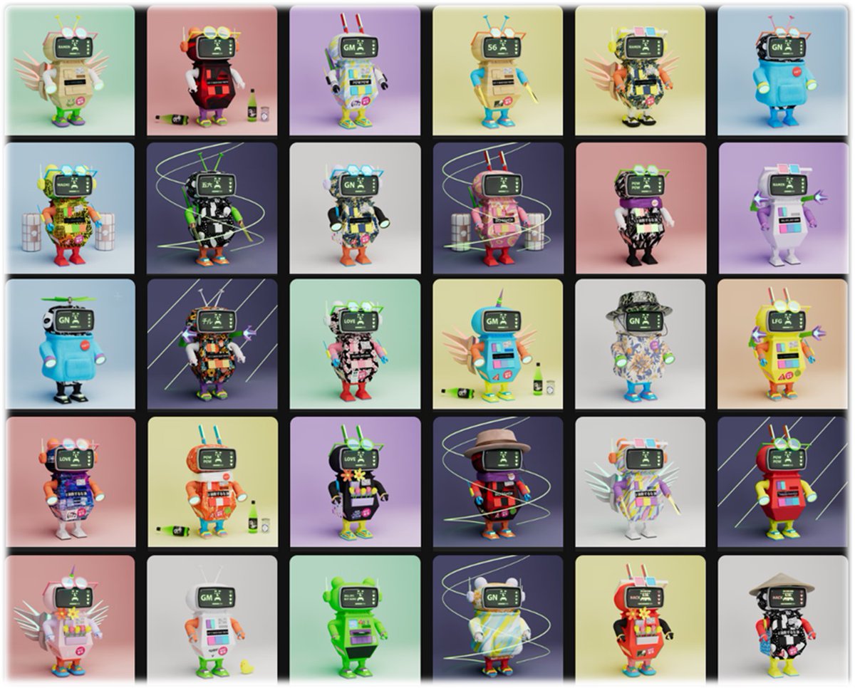 Colonel_Meta's tweet photo. 共にMoooon🔥🔥🔥🚀🚀🚀
30ロボ🤖YO⚡️⚡️⚡️
#GoroBots #GoroBot #WMIND #NTP https://t.co/el6vTI2ePZ