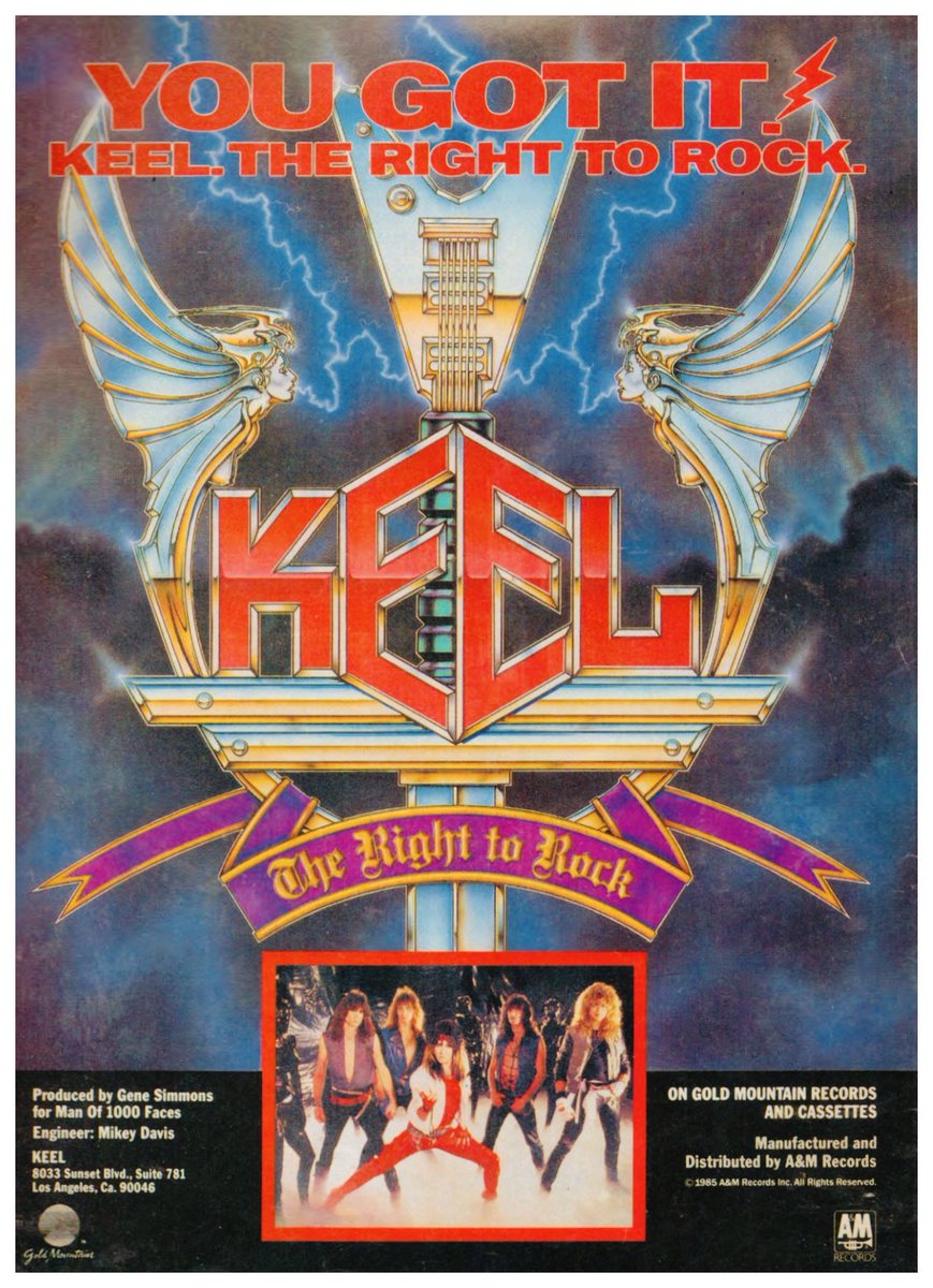 KEEL - THE RIGHT TO ROCK

Playing or Passing? 

#rock #music @ronkeel