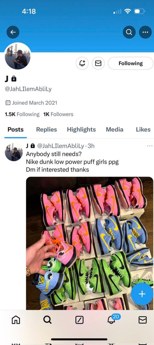 Aaron M. (@swish_sniper305) on Twitter photo EVERYONE,just got the word from my boy <a href="/TWisfullofscam/">DontbuyshoeonTW</a> that scum bag golfnwatches changed his name surely cuz of the heat. You can see the profile pic.This is hos new page. Report, report , and report again. Don't even entertain a conversation with this fool. Unless its for intel EVERYONE,just got the word from my boy <a href="/TWisfullofscam/">DontbuyshoeonTW</a> that scum bag golfnwatches changed his name surely cuz of the heat. You can see the profile pic.This is hos new page. Report, report , and report again. Don't even entertain a conversation with this fool. Unless its for intel