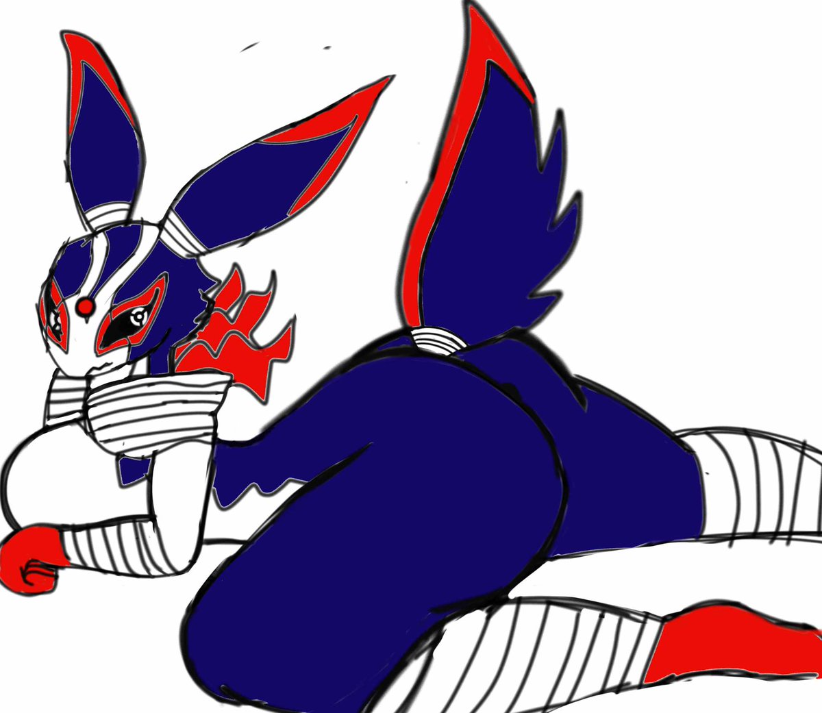 ewmo_de's tweet photo. "redesign my character"

ok

(they said it was a fox btw) https://t.co/ATc02DV8lG