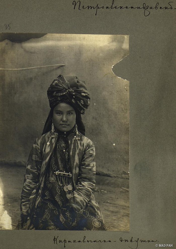 The people of Karakalpakstan, early 20th century. Photos by A. Melkov