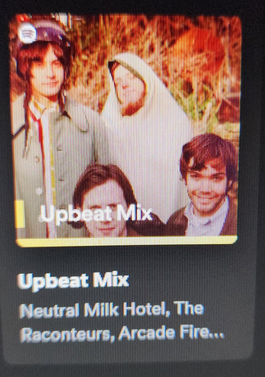 Thank you, <a href="/spotify/">Spotify</a> , for the amazingly upbeat tones of NMH. I am now going to find upbeat ways to get the long nap.