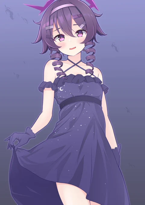 ハルカもドレス着ようね #ブルアカ