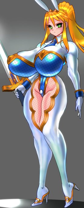 #逆バニーの日
水着獅子王様はカラータイツ着用なので、逆バニーは肌の露出が減るというバグが発生しますわw 