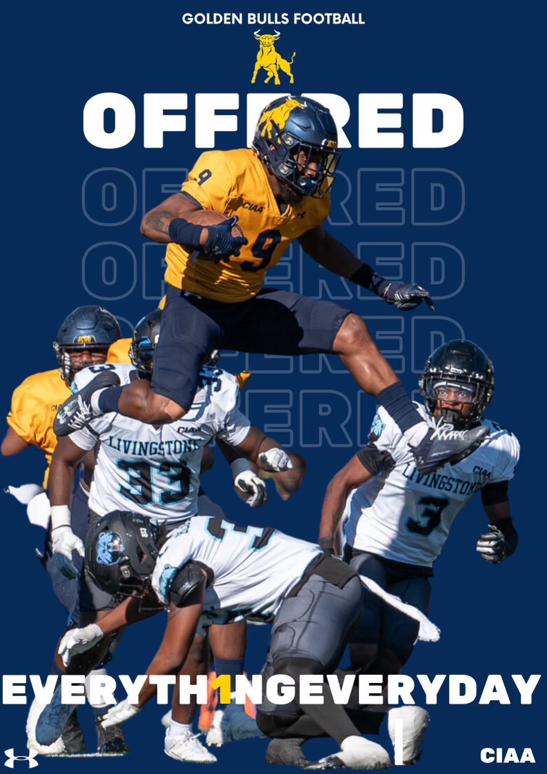 Had a great visit today at Johnson C. Smith University and after a great conversation with @coachflowers and @coachtripp, I’m grateful to have received an official offer.