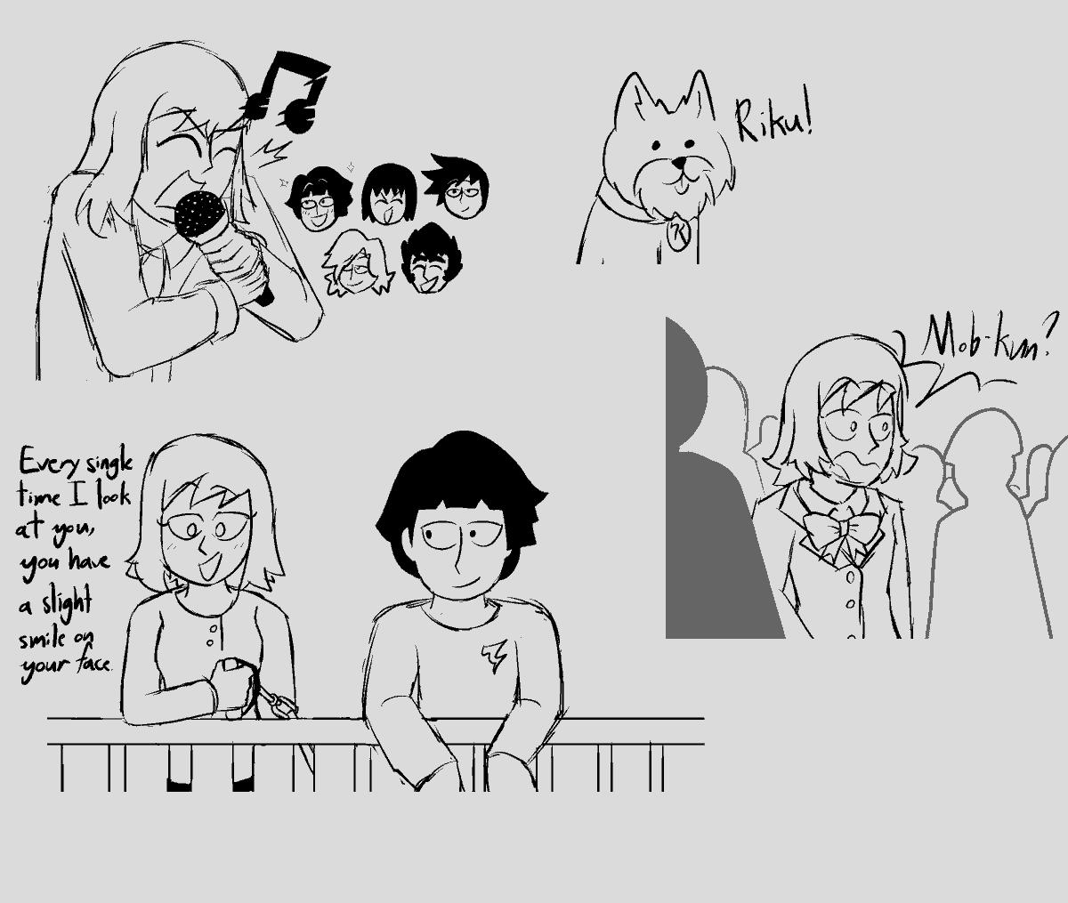 JoyTheBoisArt's tweet photo. #EmiMob doodles of my high school AU fic, Taste of Tartar!! Love these two so much
#MobPsycho100 #MP100 #MobPsycho100Fanart #ShigeoKageyama #MobKageyama #EmiFukami #EmiMP100
(Read my fic here!!: https://t.co/nGx1eMSQYZ) https://t.co/X4WzxVrLdI