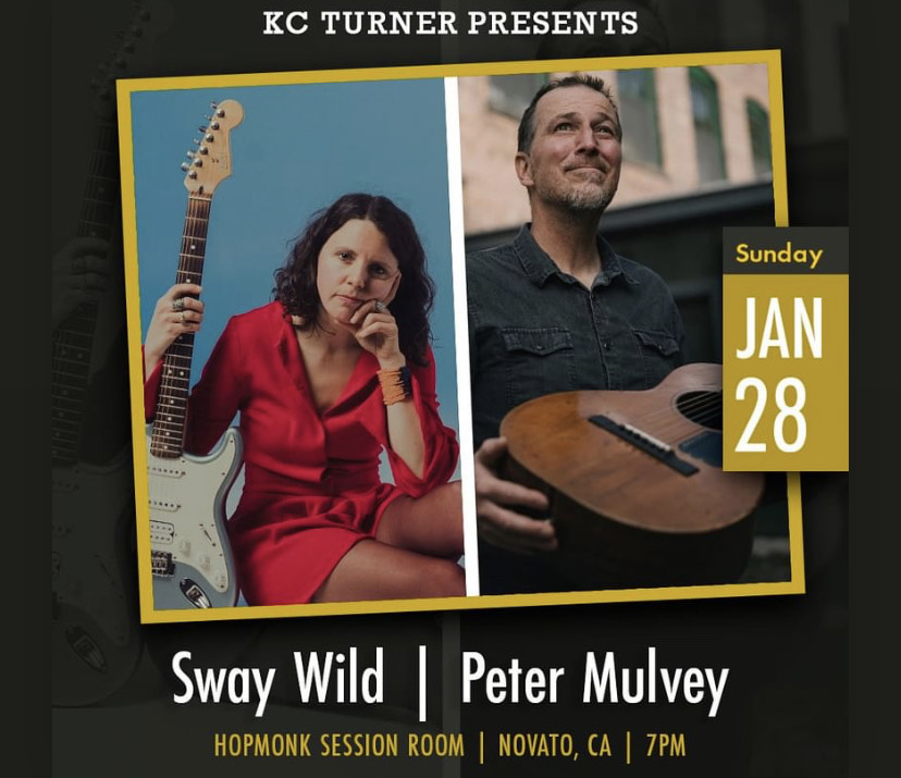 BAY AREA, see u tomo Sun. 1/28 in Novato, CA! Will be co-bill w/ word-wizard @PeterMulvey43 at @hopmonknovato via @kcturnermusic and I envision some magical things unfurling. Please help spread the word! bit.ly/3RMUQrb Thank you!