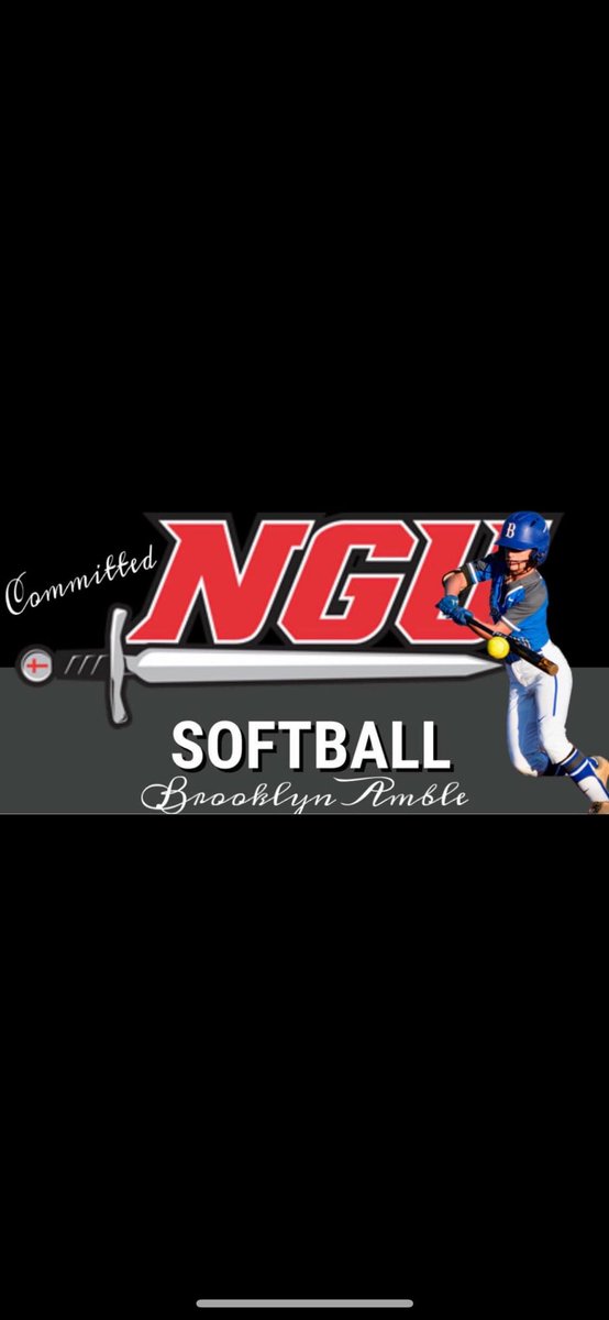 I’m excited and blessed to announce I will be continuing my softball and academic career at North Greenville University! I  want to thank God, Coaches and Family for helping me get this far. I would also like to thank Coach Hall and Coach Bailey for giving me this opportunity!