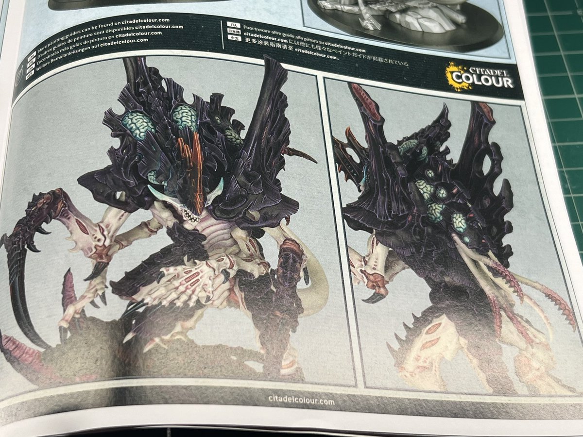 Azogthemad's tweet photo. Tyranid Norn Emissary. https://t.co/3ewh8E3o4j