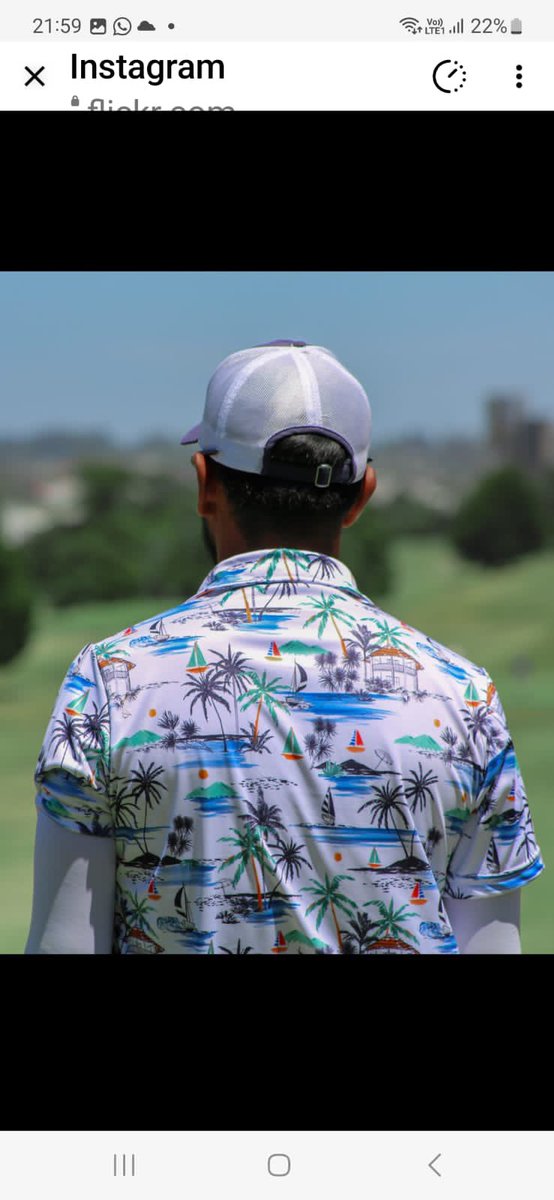 MachiGolf's tweet photo. En La Catedral @mardelplata golf
Club @francoromero72 estrena este modelo #Waikiki de la colección Island Machi. Está a 4 del puntero 💪⛳️ @GolfAAG https://t.co/883yCClF9n