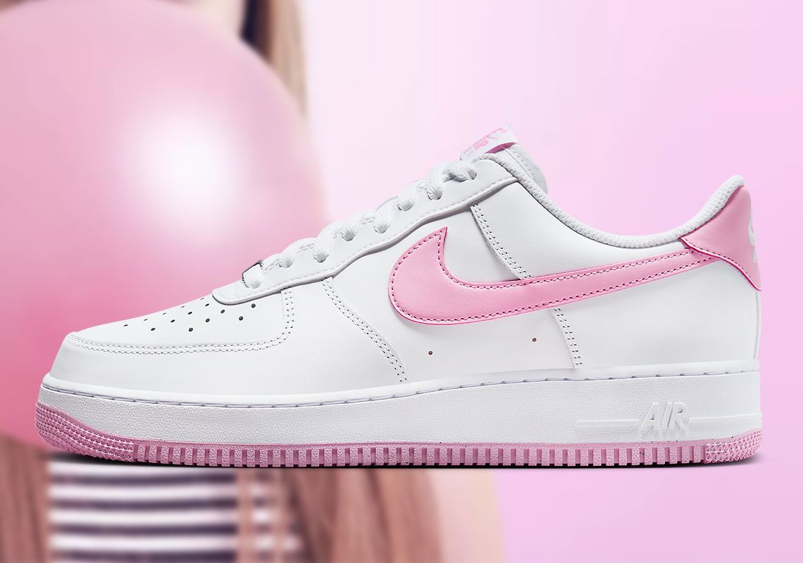 nike air force 1 pink rise
