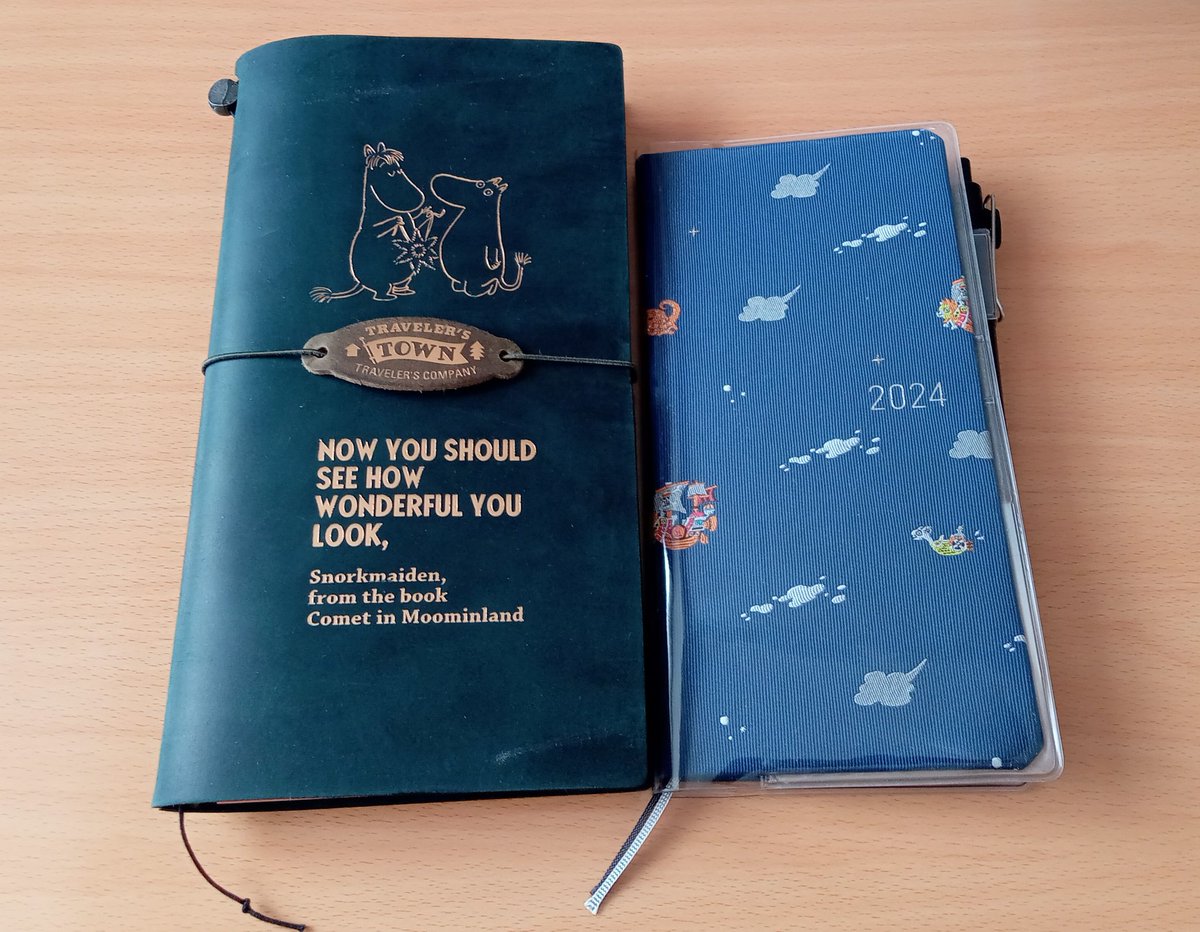 天気も良いし今週は月も変わるし心機一転、トラベラーズノートを京都