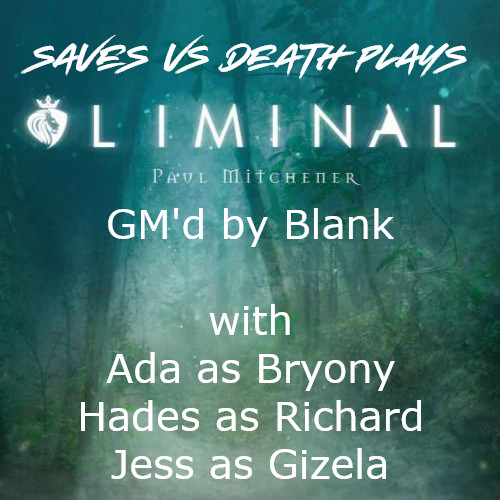 SavesVsDeath's tweet photo. Live in one hour, we're playing a one shot of Liminal! Join us over on Twitch to see our Crew tackle a new investigation. https://t.co/rw0HWSL9QW