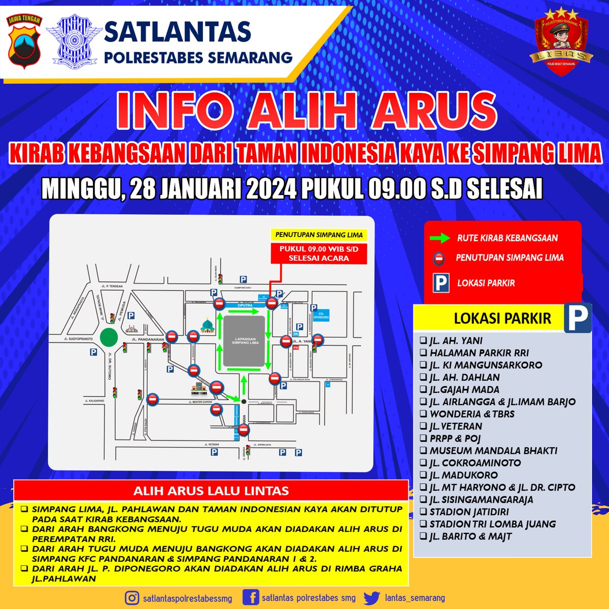 LANTAS RESTABES SMG tweet media