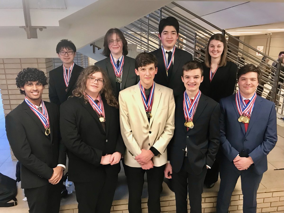 TXAcademicDecathlon (@acadectx) on Twitter photo Region IX's top scoring Medium School-Heritage High
<a href="/HHSCoyotes/">Heritage High School</a> in <a href="/friscoisd/">Frisco ISD</a> and Large School-Marcus High <a href="/Marcus_HS/">Marcus High School</a> in <a href="/LewisvilleISD/">Lewisville ISD</a>
Congrats to both! Region IX's top scoring Medium School-Heritage High
<a href="/HHSCoyotes/">Heritage High School</a> in <a href="/friscoisd/">Frisco ISD</a> and Large School-Marcus High <a href="/Marcus_HS/">Marcus High School</a> in <a href="/LewisvilleISD/">Lewisville ISD</a>
Congrats to both!