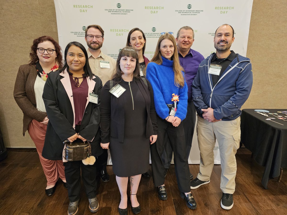 Strong showing at the @CSUVetMedBioSci Research Day today!