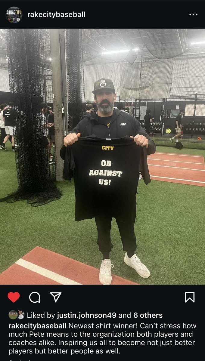 It doesn’t get better than this guy right here. Pete has been a role model, mentor and played this special kind of paternal role for me. Thank you for everything man. #Mafia <a href="/TheRakeCity/">RakeCityBaseball</a>