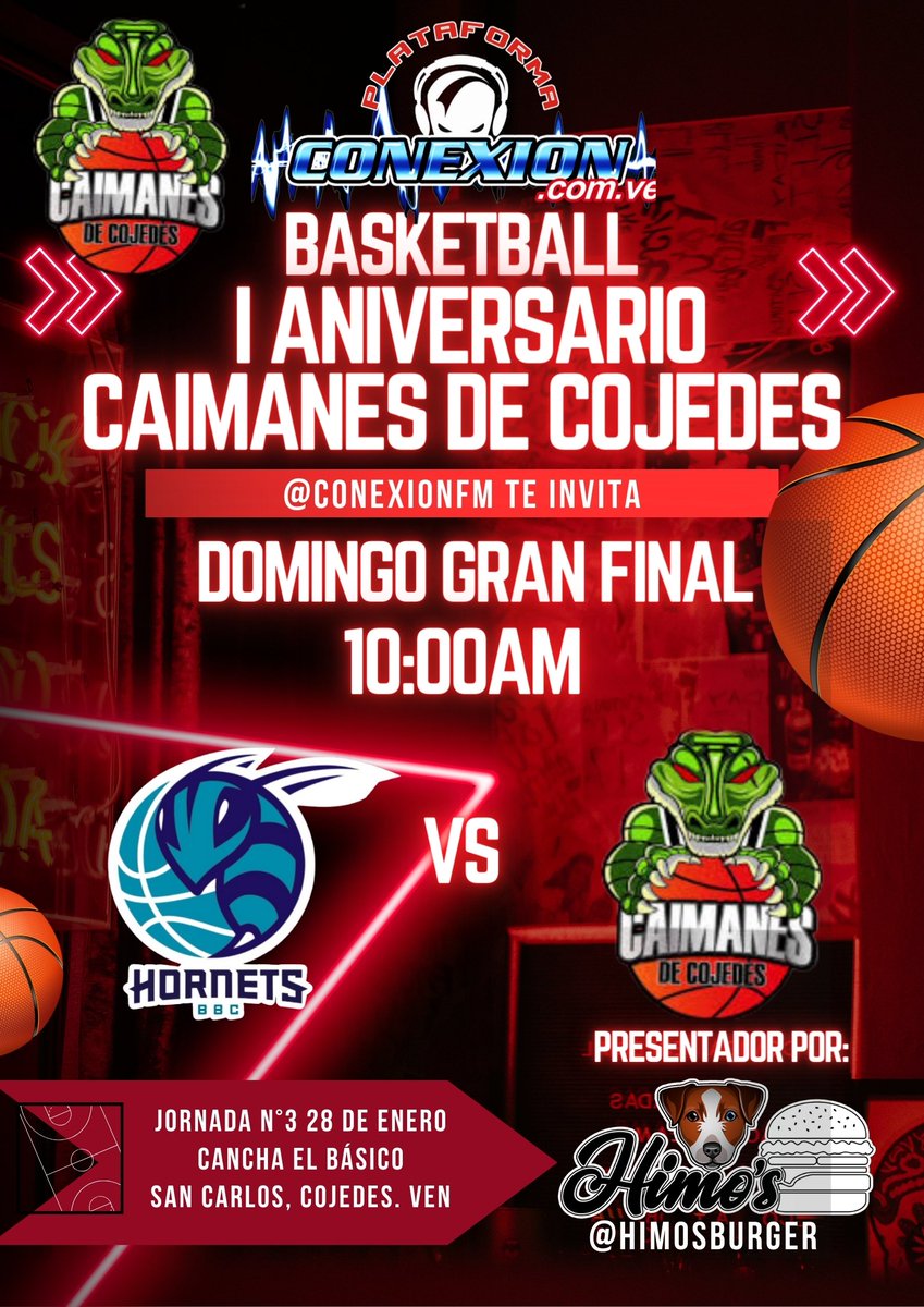 Himosburger's tweet photo. Resultados de la jornada de esta sábado e invitación a la GRAN final este domingo a las 10 de la mañana.
#basketball #baloncesto #sancarlos #Tinaquillo #Cojedes #Venezuela https://t.co/080EYjmSis