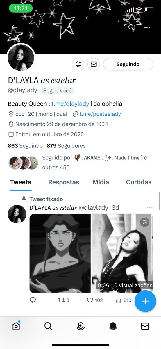 /passa toda se achando

Olha meu nome ali.